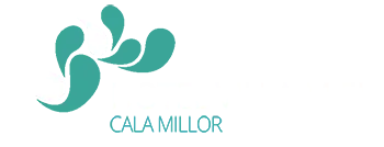 logo hotel villa miel en mallorca blanco